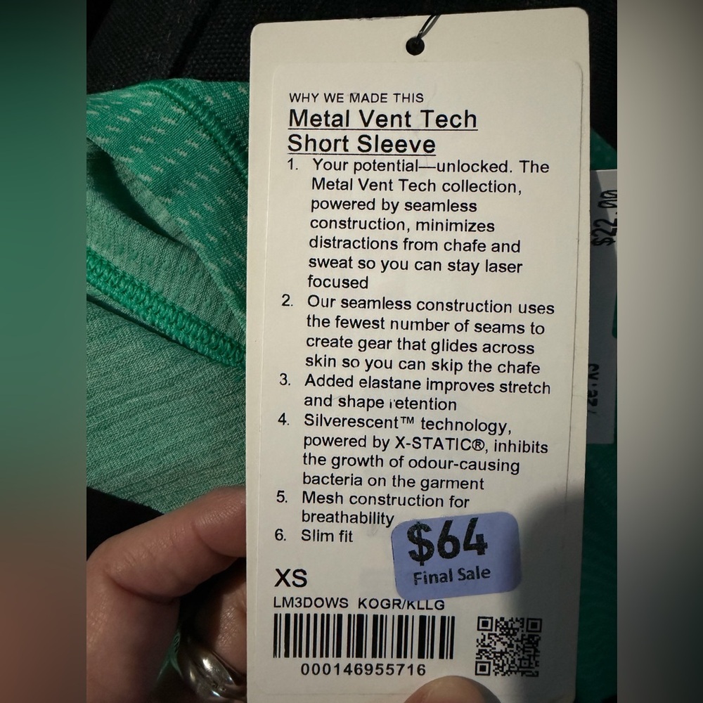 NWT Lululemon Metal Vent Tech Short Sleeves - Picture 6 of 8